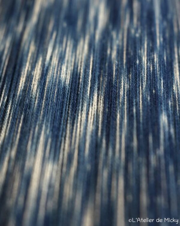 Laine dégradée bleue L'Atelier de Micky