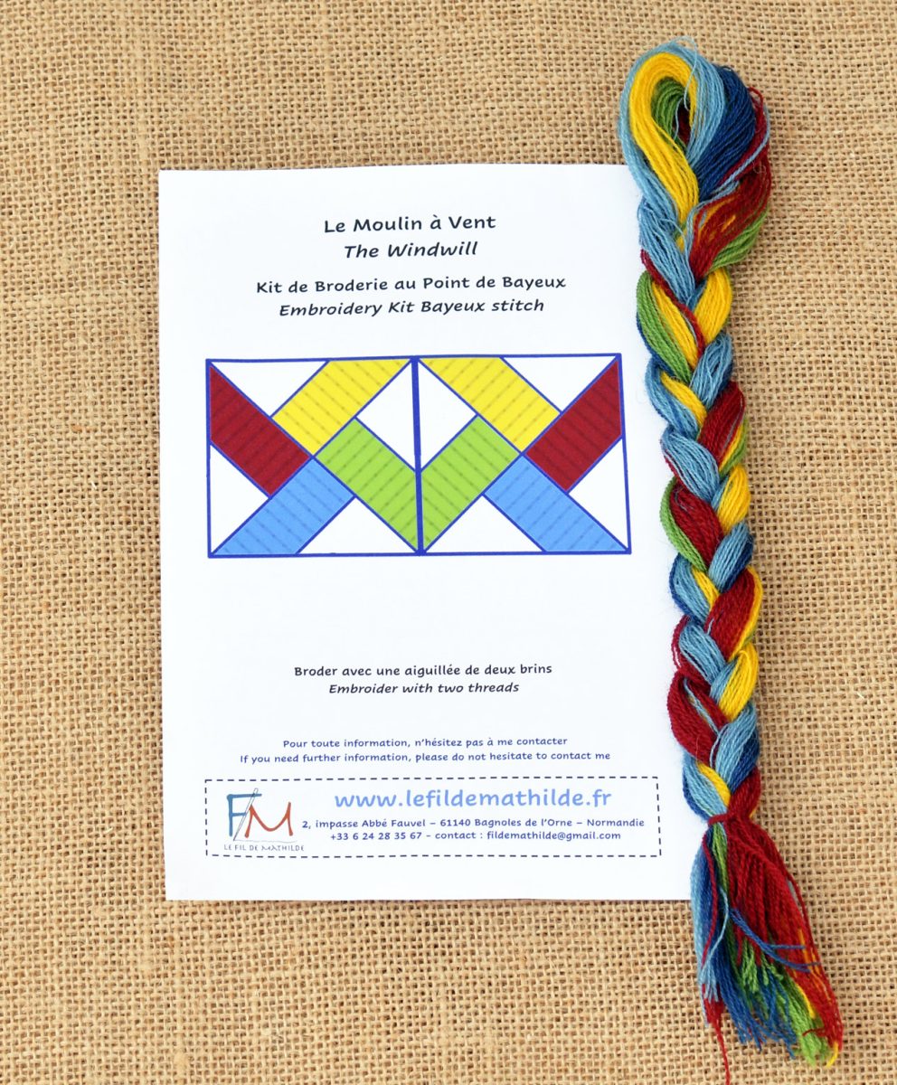 Fiche couleur Kit le Moulin à Vent