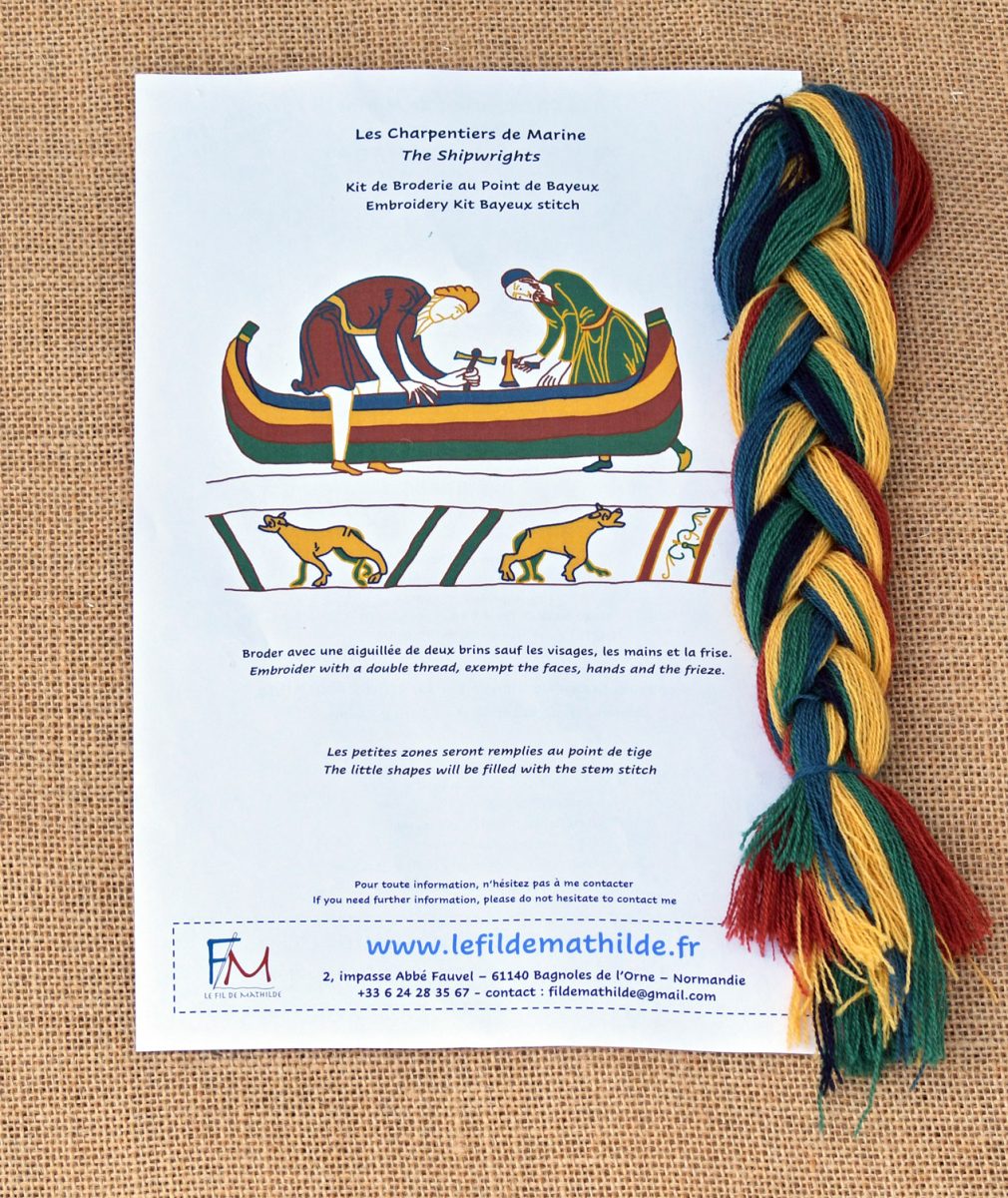 Fiche Couleur + Tresse Les charpentiers de Marine