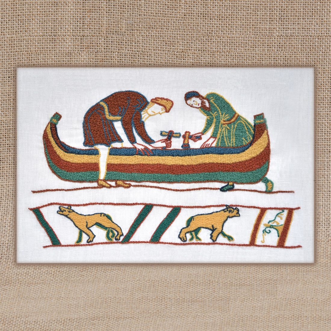 Kit les Charpentiers de Marine - Fil de Mathilde - Point de Bayeux