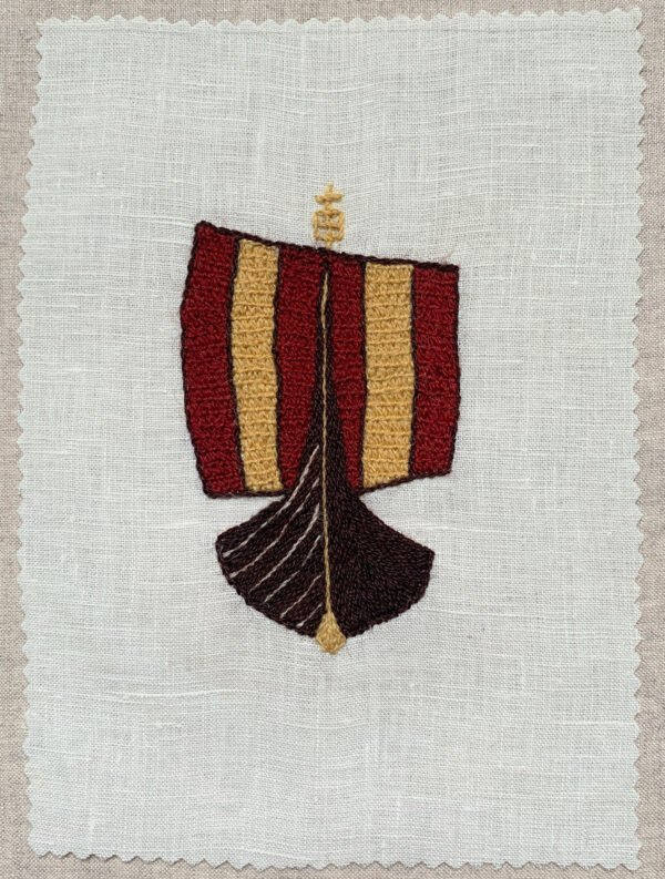 Kit Logo La Mora - Point de Bayeux - Fil de Mathilde