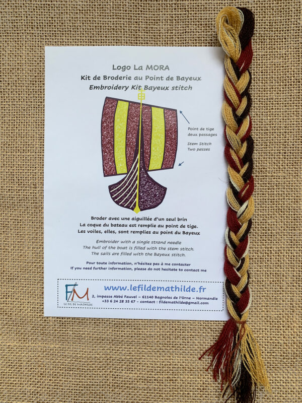 Fiche Couleur + Tresse Logo la Mora