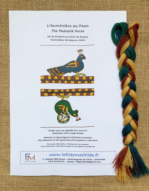 Fiche Couleur + Tresse L'aumônière