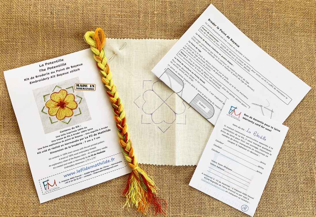 Contenu du Kit La Potentille