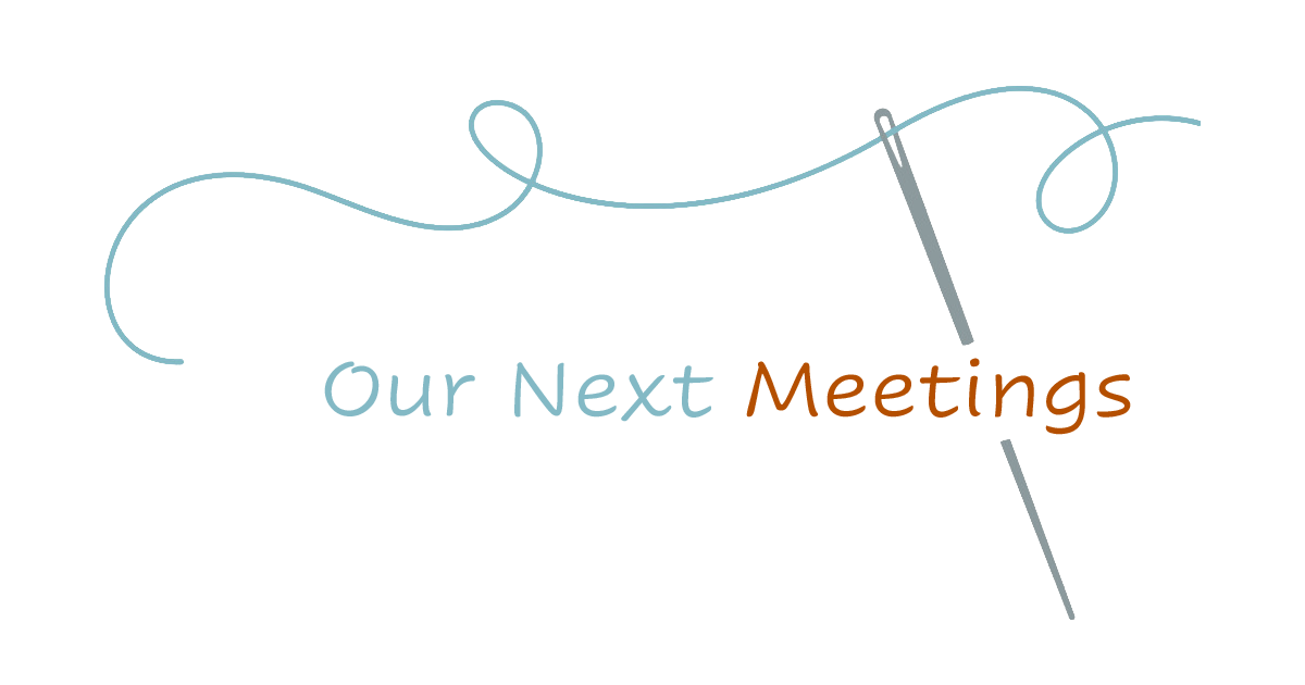 Titre-our-nexts-meetings Rendez-vous Fil de Mathilde