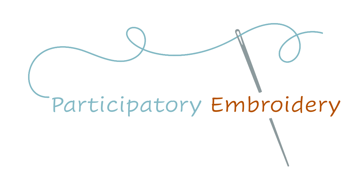 Titre-participatory-embroidery Participatory Embroidery Point de Bayeux