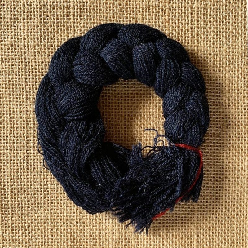 Laine à broder Bleu Marine Tapisserie de Bayeux