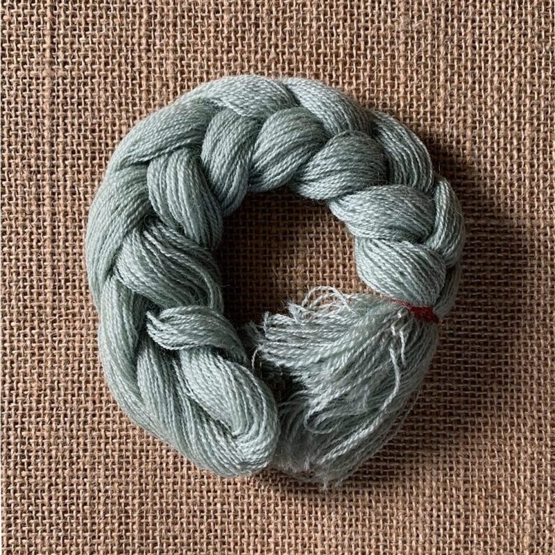 Laine à broder vert clair Tapisserie de Bayeux