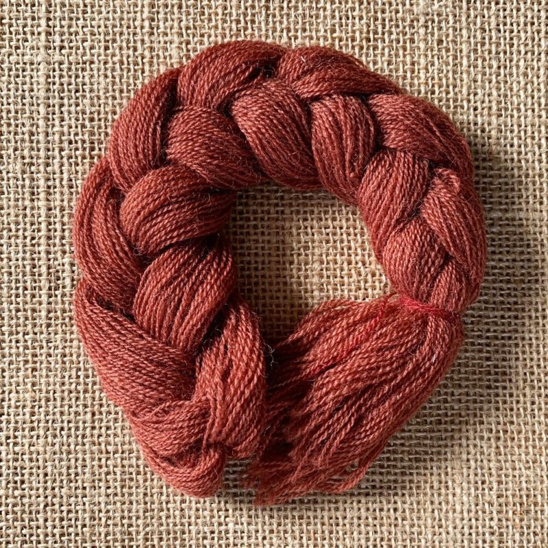 Laine à broder roux Tapisserie de Bayeux