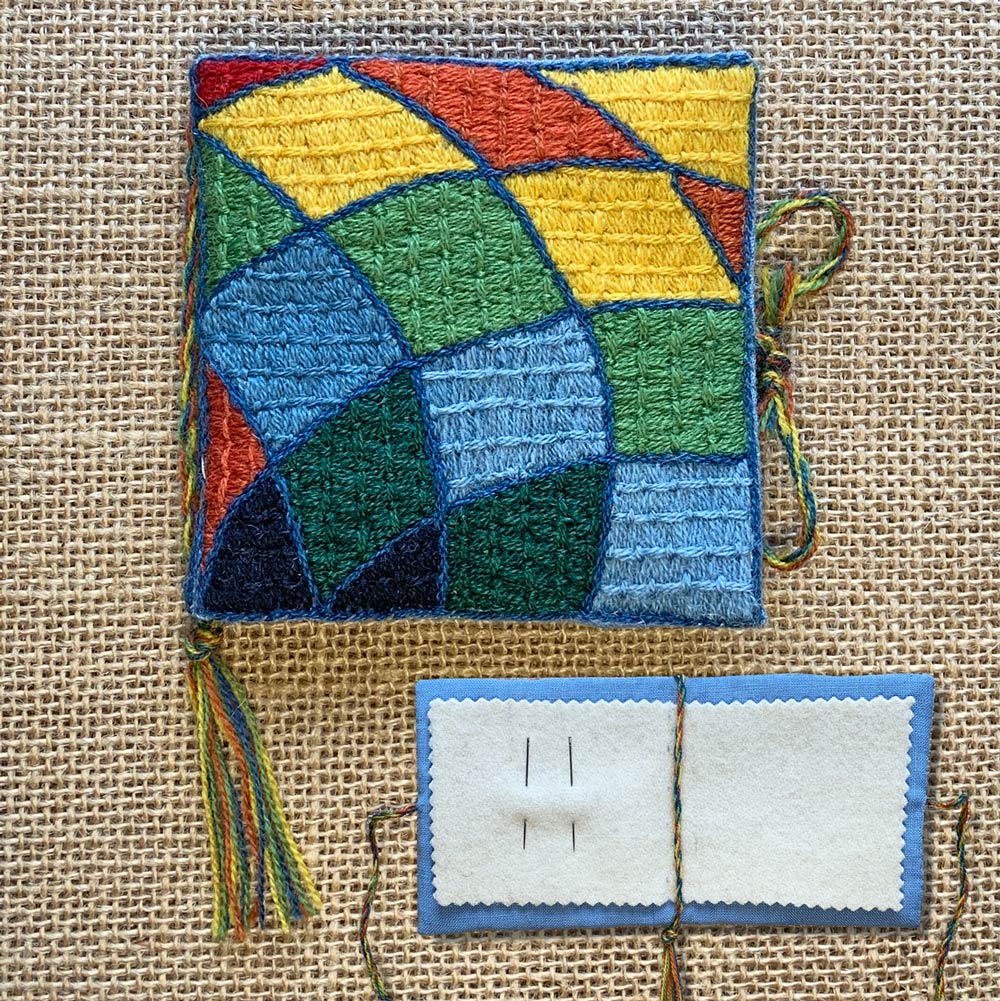 Carnet aiguilles Rosace