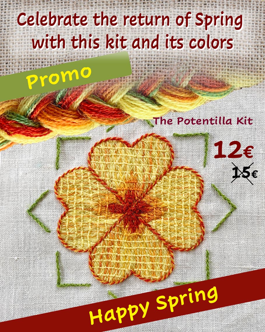 The Potentila Kit Celebrate the Spring