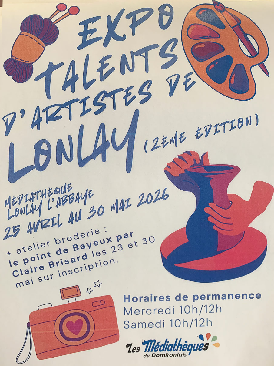 Expo talents Lonlay l'Abbaye