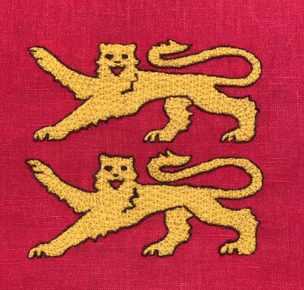 Drapeau Normand Point de Bayeux
